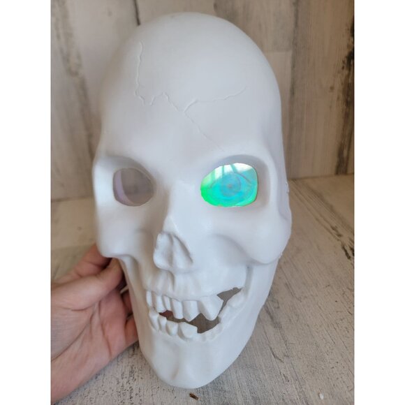 Unique skeleton seeing eye holographic mask Halloween costume - Picture 3 of 9